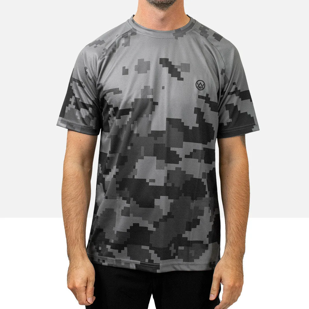 Urban Digital Camo Short Sleeve MTB Jersey