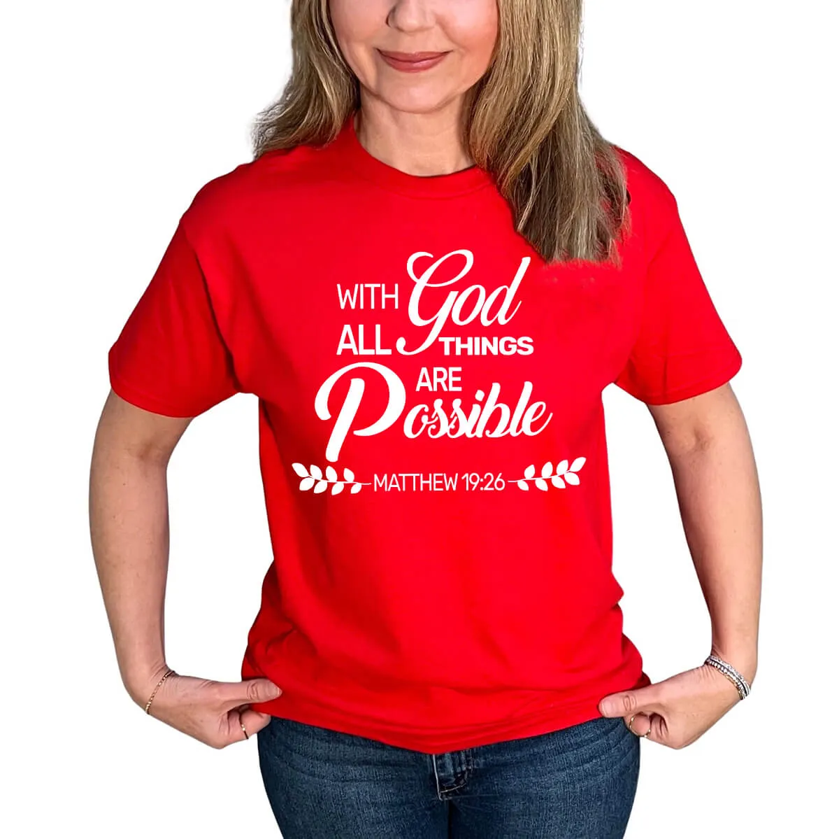 With God All Things Are Possible T-Shirt