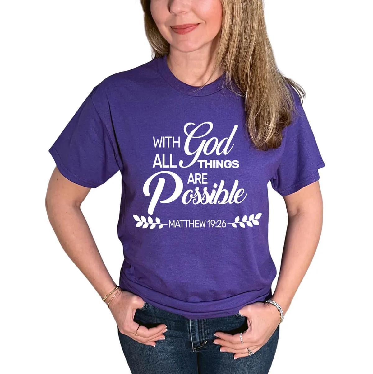 With God All Things Are Possible T-Shirt